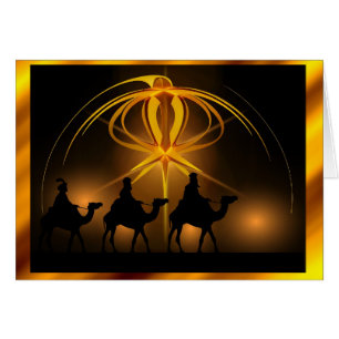 Cartão Os três sábios
