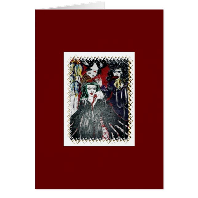 Cartão os vamps (Frente)