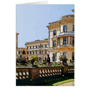 Cartão Osborne House E Jardins