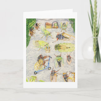 Cartão Oscar E Cassandra E Seus Amigos Da Cicada