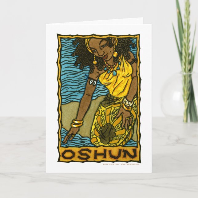 Cartão Oshun (Frente)