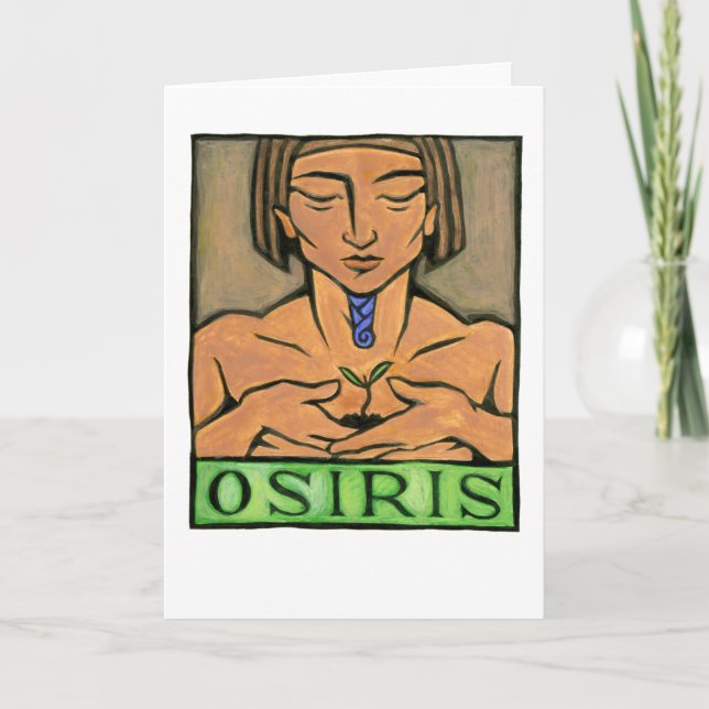 Cartão Osiris Greeting Card (Frente)