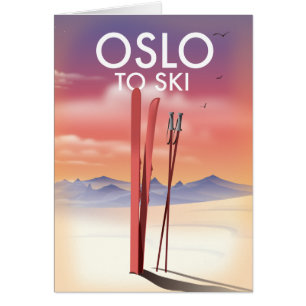 Cartão Oslo Para Esqui
