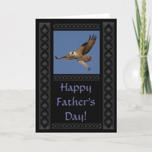 Cartão Osprey Father's Day card