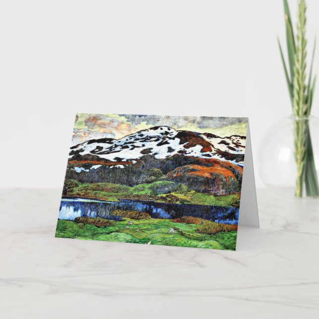 Cartão Osslund - Uma Noite de Verão por Kallsjon (Frente)