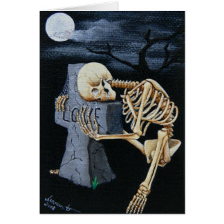 Cartão "Ossos de grito "