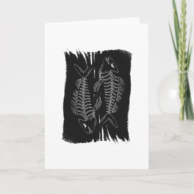 Cartão Ossos do Peixe (Frente)