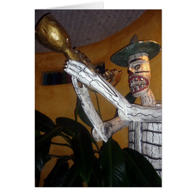 Cartão ossos musicais (Frente)