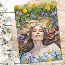 Ostara Goddess Spring Equinox Sabbat Wicca Holiday