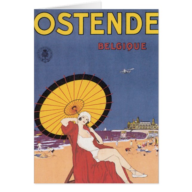Cartão Ostende - Belgique (Frente)