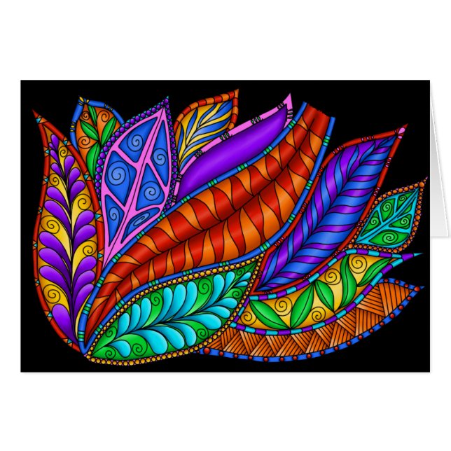 Cartão Otimista (Frente Horizontal)