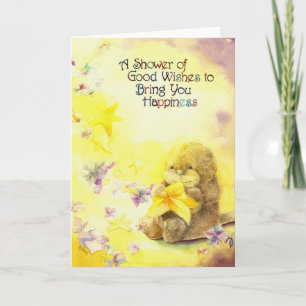 Cartão Otter's Birthday Wishes