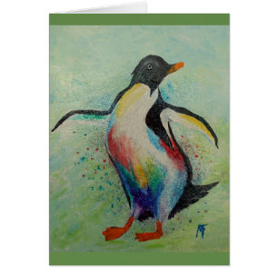 Cartão Otto o pinguim