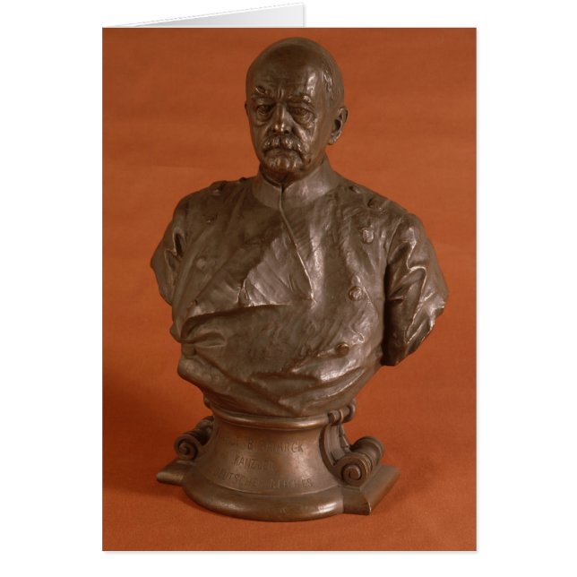 Cartão Otto von Bismarck, 1886 (Frente)