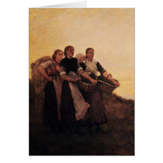 Cartão Ouça! A cotovia!