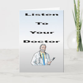 Cartão Ouça o seu médico