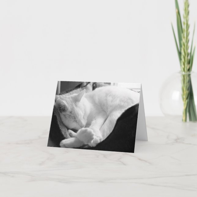 Cartão Our Sleeping Baby (Frente)