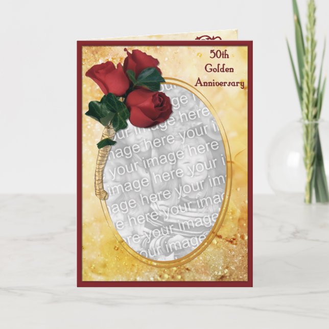Cartão Ouro 50º Aniversário (Frente)