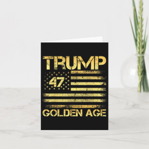 Cartão Ouro Age 2025 Us Trump _ Ouro Age Da América