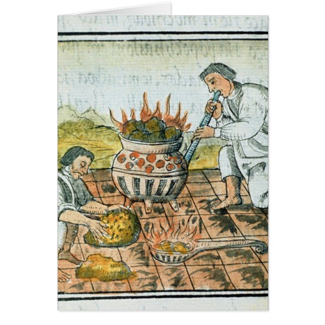 Cartão Ouro de derretimento e de moldação no império (Frente)