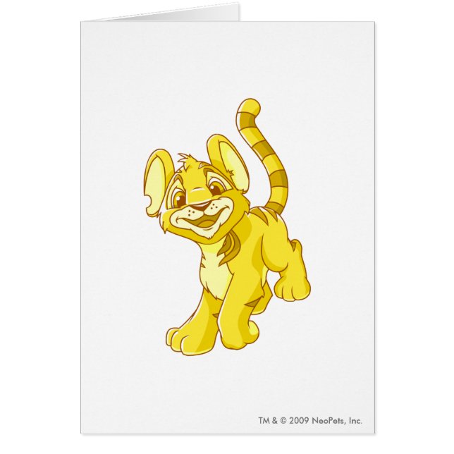 Cartão Ouro de Kougra (Frente)