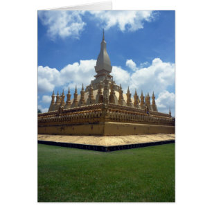 Cartão ouro estúpido laos