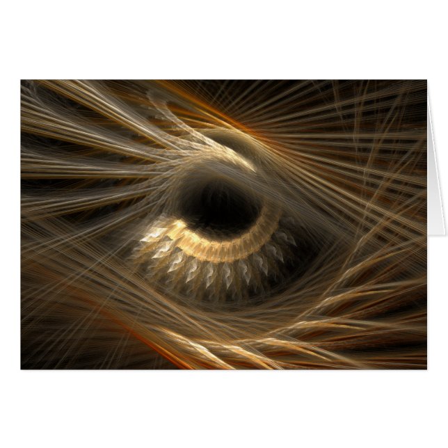 Cartão 'Ouro Iris' (Frente Horizontal)