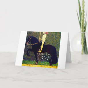 Cartão Ouro Knight, Gustav Klimt