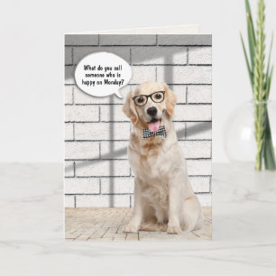 Cartão Ouro Retriever