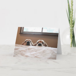 Cartão Ouro Retriever Up Ainda Dia de as mães Card