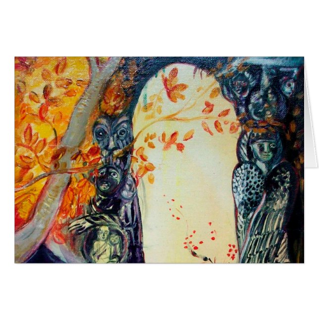 Cartão OURO SONHO / Yoga Meditação Zen Garden (Frente Horizontal)