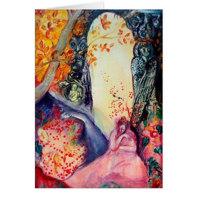 Cartão OURO SONHO / Yoga Meditação Zen Garden (Frente)