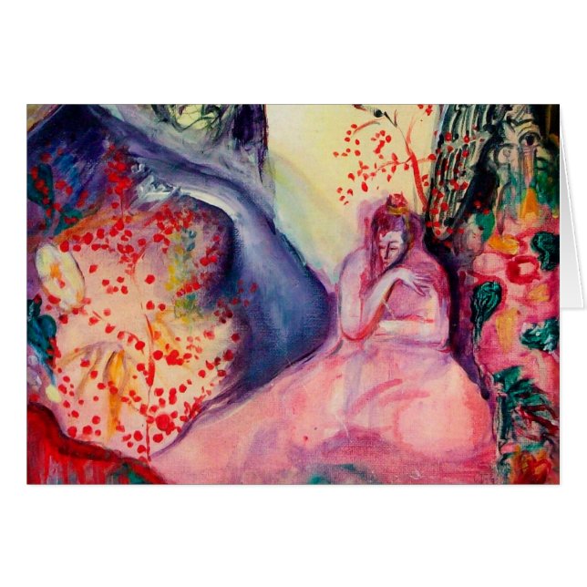 Cartão OURO SONHO / Yoga Meditação Zen Garden (Frente Horizontal)