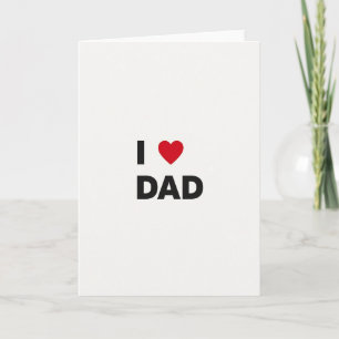 Cartão Ousado Eu Amo Papai