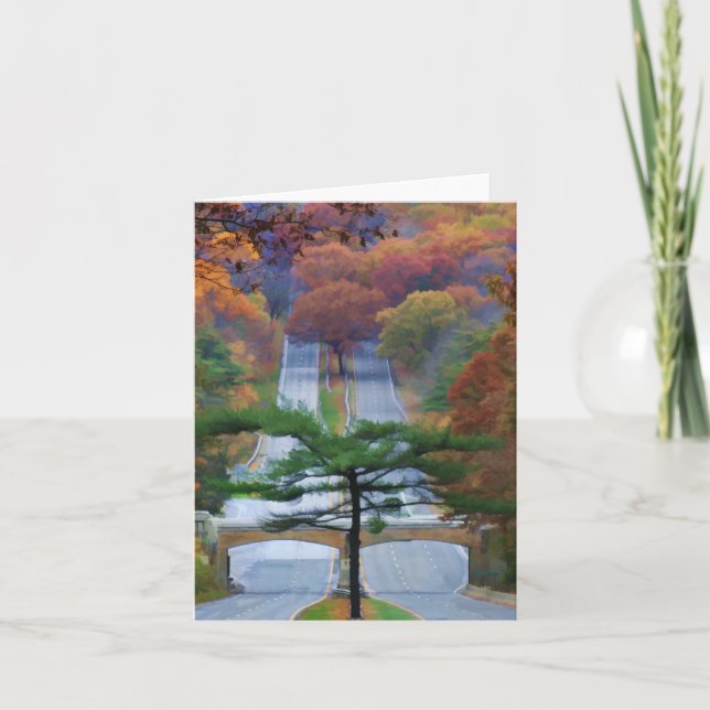 Cartão Out Road Notecard (Frente)