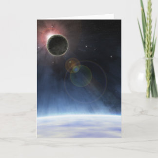 Cartão Outer Atmosphere of The Planet Earth