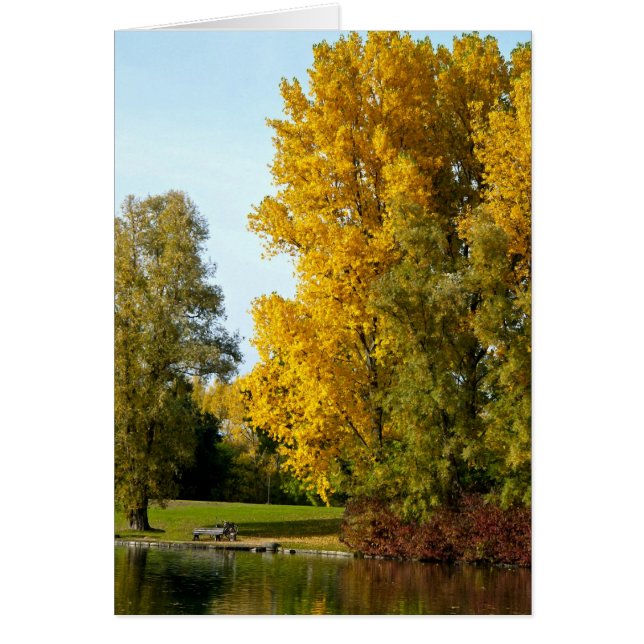 Cartão Outono (Frente)