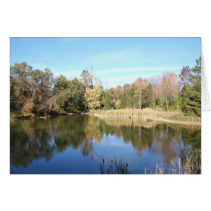 Cartão Outono adiantado