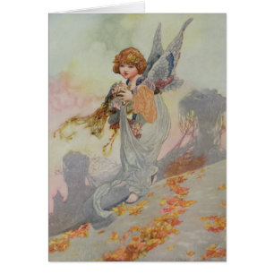 Cartão Outono das estações