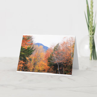 Cartão Outono em Maine