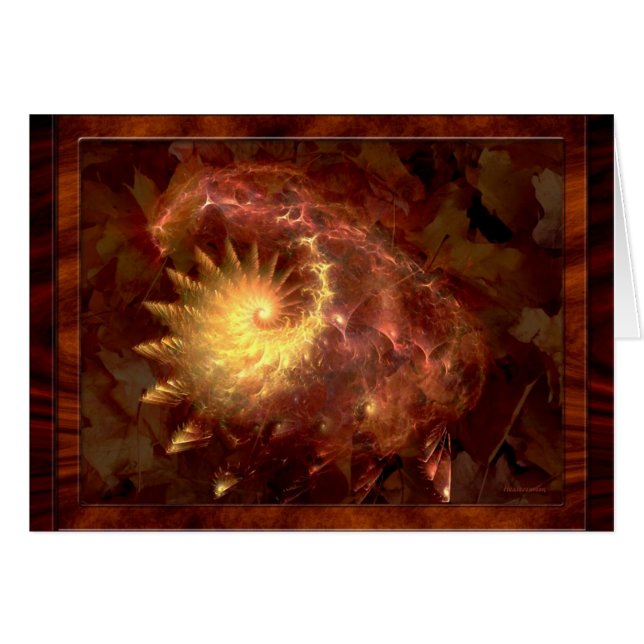 Cartão Outono II (Frente Horizontal)