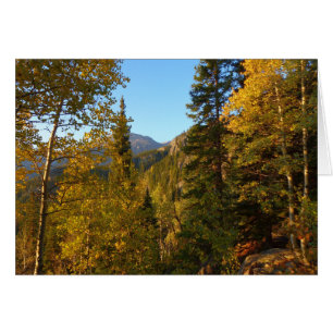 Cartão Outono no Caminho para o Lago Dream