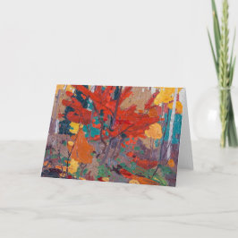 Cartão outono | Tom Thomson |