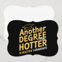 Outra Graduação Mais Quente Formatura de Mestrado