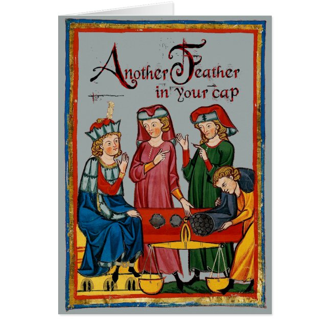 Cartão Outra pena no seu Boné (Frente)