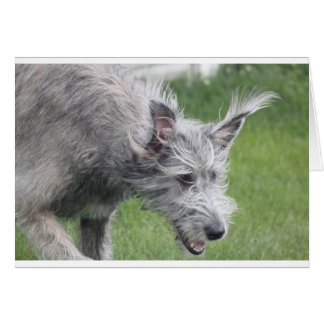 Cartão ouvidos em movimento