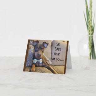 CARTÃO OUVIU QUE VOCÊ NÃO ESTÁ SE SENTINDO BEM: (