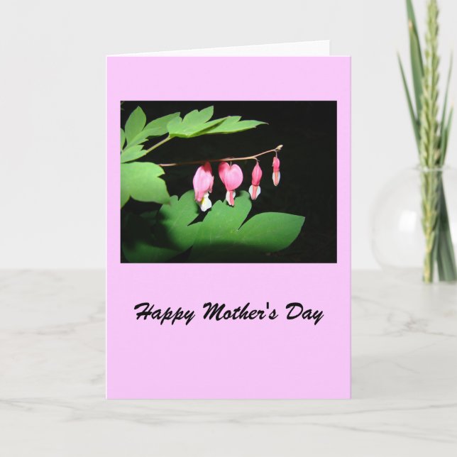 CARTÃO OVAL BLEEDING HEART (Frente)