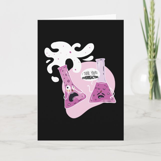 Cartão Overreacting (Frente)