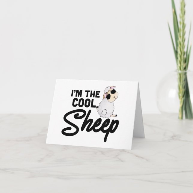 Cartão Ovinos + Caprinos Presente: Eu sou o VAZIO Ovino L (Frente)